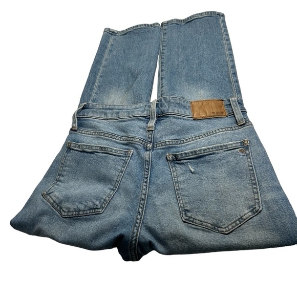 Madewell Curvey Perfect Vintage Distressed Jeans Sz 25P - Picture 7 of 14